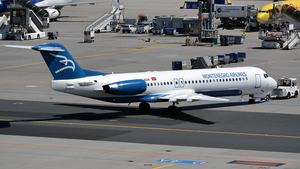Montenegro Airlines Fokker F-100