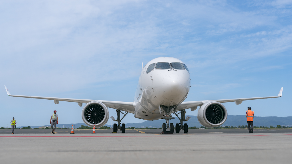 Croatia Airlines’ thirteenth Airbus A220 arrives in Zagreb