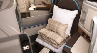 Alaska Airlines international business class